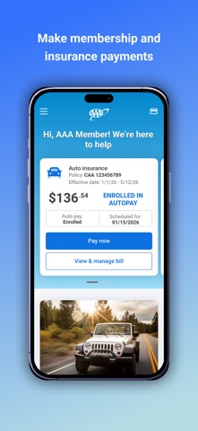 AAA Auto Club App Store screenshot 2
