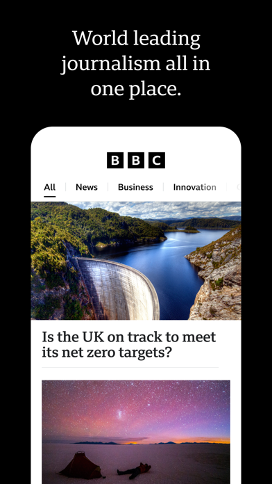 BBC: World News & Stories App Store screenshot 1