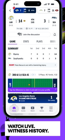 Yahoo Sports: Scores and News App Store screenshot 2
