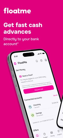 FloatMe: Fast Cash Advance App App Store screenshot 1