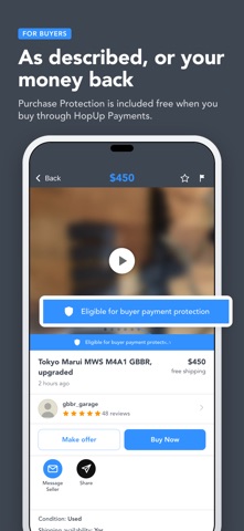 HopUp - Airsoft Marketplace App Store screenshot 1