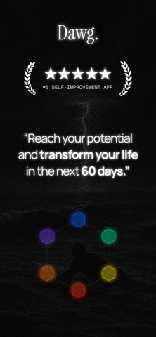 DAWG - Discipline & Motivation App Store screenshot 1