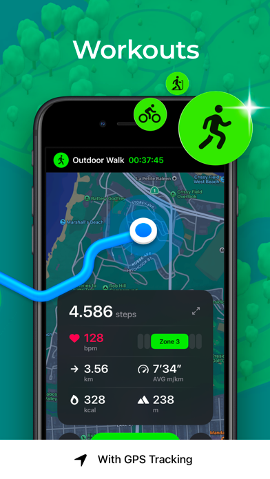 StepsApp Pedometer App Store screenshot 2