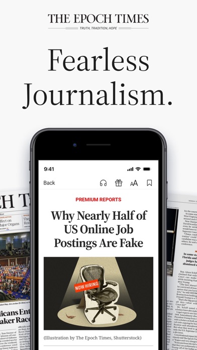 Epoch Times: Live & Breaking App Store screenshot 1