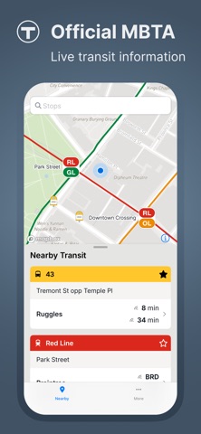 MBTA Go — Official App Store screenshot 1