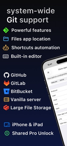 Git client - Working Copy App Store screenshot 1