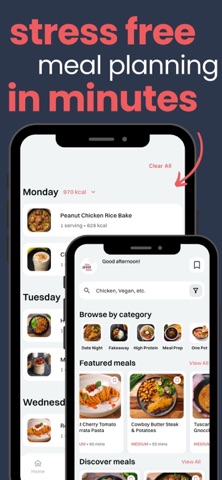 TGB: Meal Planner & Recipes App Store screenshot 1