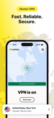 Norton VPN – Fast & Secure App Store screenshot 2