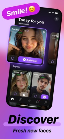 Fachat: Chat & Community App Store screenshot 1