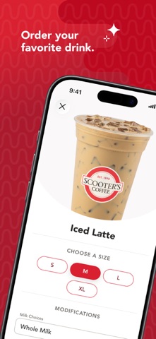 Scooter's Coffee App Store screenshot 1