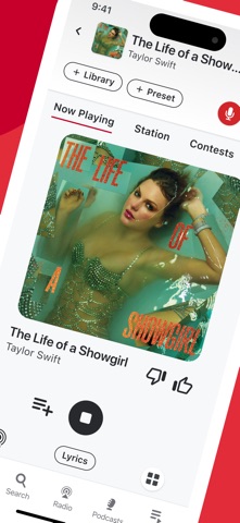 iHeart: Radio, Music, Podcasts App Store screenshot 1