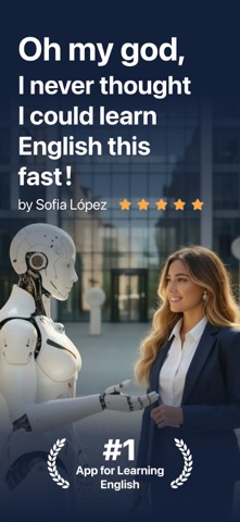 LangLearn: AI English Tutor App Store screenshot 1