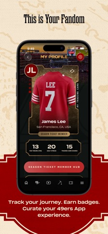 San Francisco 49ers App Store screenshot 2