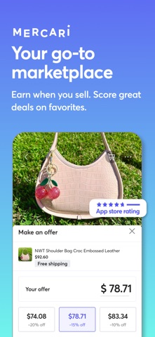 Mercari: Buying & Selling App App Store screenshot 2
