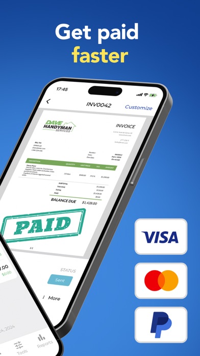 Invoice Maker - Invoice Fly App Store screenshot 2