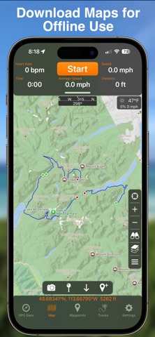 GPS Tracks App Store screenshot 2