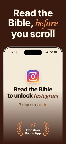 BibleScroll: Christian Focus App Store screenshot 1