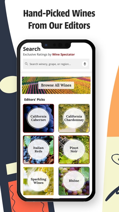 WineRatings+ by Wine Spectator App Store screenshot 1