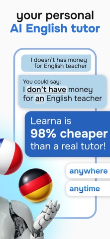 Speak & Learn English: Learna App Store screenshot 2