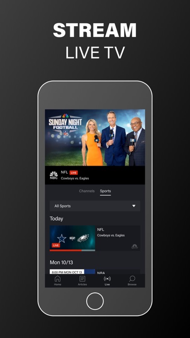 NBC Sports App Store screenshot 2