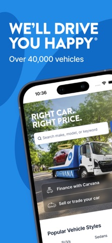 Carvana: Buy/Sell Used Cars App Store screenshot 1
