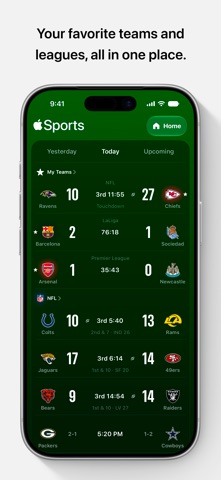 Apple Sports App Store screenshot 2