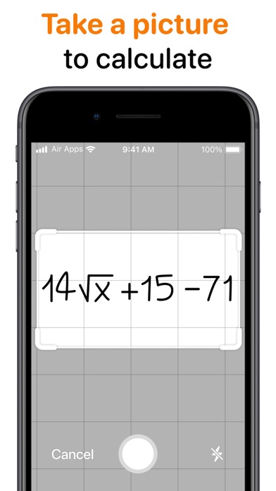 Calculator Air: AI Math Solver App Store screenshot 2