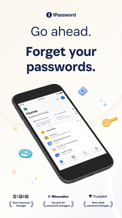 1Password: Password Manager App Store screenshot 1