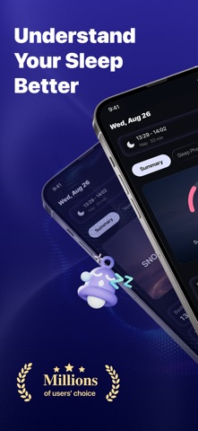 SleepSense: Sleep Tracker App Store screenshot 1