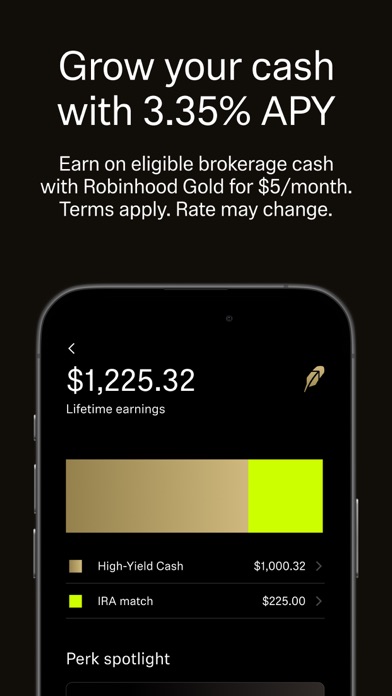 Robinhood: Trading & Investing App Store screenshot 2
