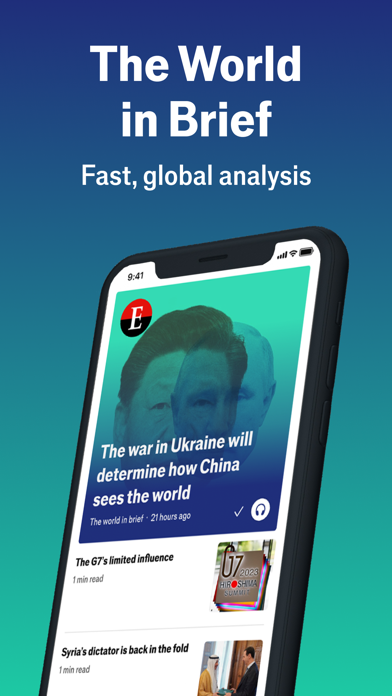 Espresso: World news in a shot App Store screenshot 1