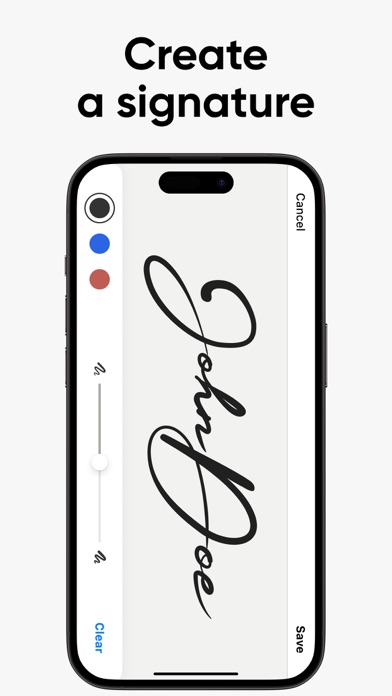 eSign App: Sign PDF Documents App Store screenshot 1