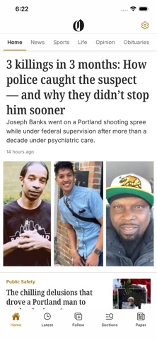Oregonlive.com App Store screenshot 1