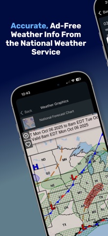 NWS Weather: Deep Weather App Store screenshot 1