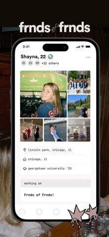 Frnds of Frnds App Store screenshot 1