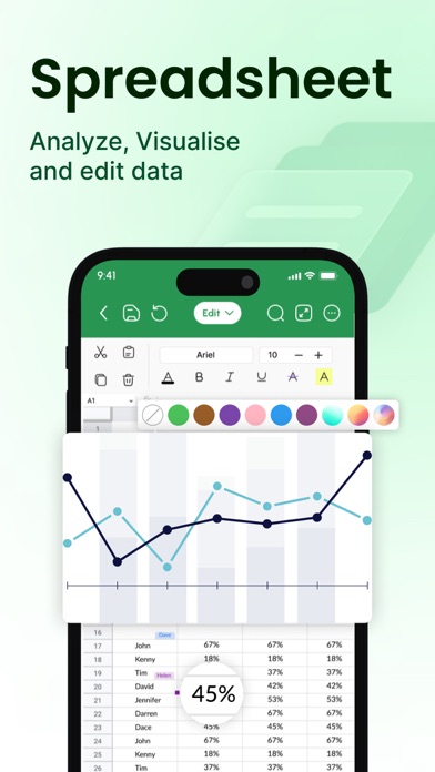 Office Word:Edit Word Document App Store screenshot 2