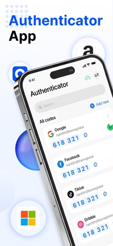 Authenticator© App App Store screenshot 1