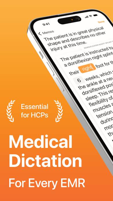 Conveyor AI - EMR Dictation App Store screenshot 1