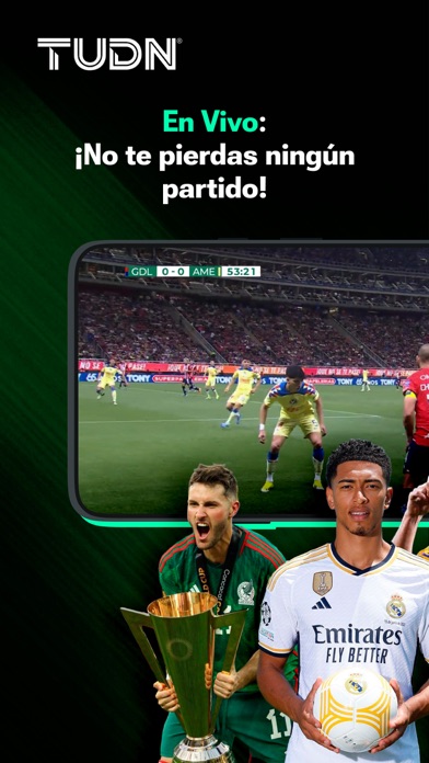 TUDN: TU Deportes Network App Store screenshot 1