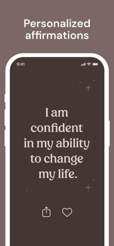 I am - Daily Affirmations App Store screenshot 2