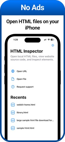 HTML Viewer: View Source App Store screenshot 2