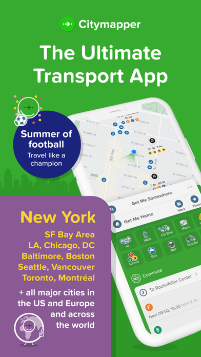 Citymapper: All Live Transit App Store screenshot 1