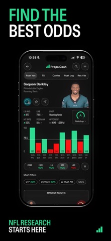 Props.Cash: Prop & Pick Finder App Store screenshot 2
