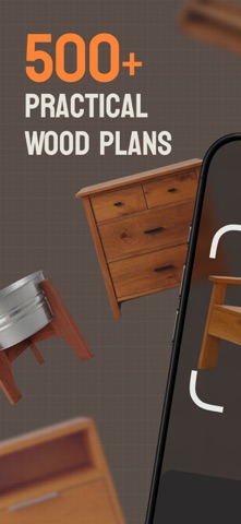 WoodSense: Wood Plans & Guides App Store screenshot 1