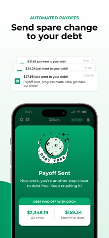 Ditch: Pay Off Debt Faster App Store screenshot 2