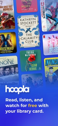 Hoopla: Your Library Anywhere App Store screenshot 1