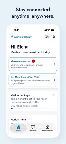 Kaiser Permanente App Store screenshot 1