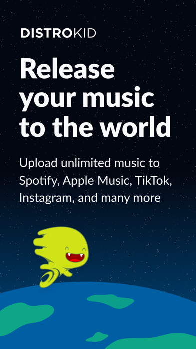 DistroKid App Store screenshot 1