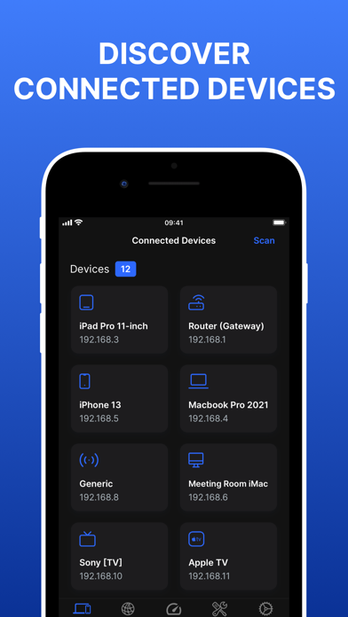 Network Scanner: WiFi Analyzer App Store screenshot 1