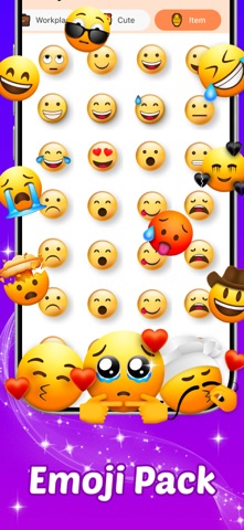 HeyMoji: Chat Emoji & Stickers App Store screenshot 2